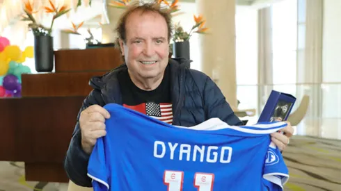 Dyango formó una historia de amor con Universidad de Chile.