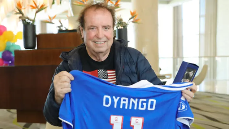 Dyango formó una historia de amor con Universidad de Chile.