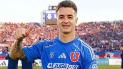 Franco Calderón festejó el nacimiento de su primer hijo: Bastián. Alegría total en Universidad de Chile.