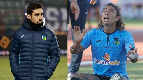 Meneghini le lanza un palito a Montecinos