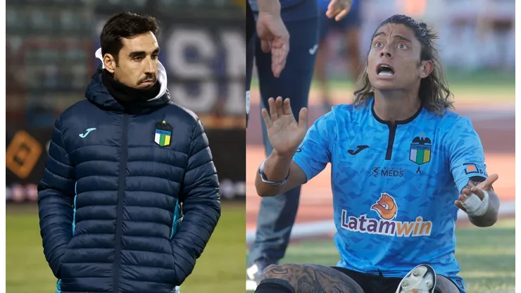 Meneghini le lanza un palito a Montecinos