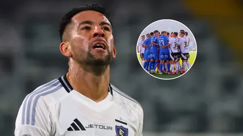 Mauricio Isla tuvo que ver el duelo entre la U y Colo Colo desde las tribunas.