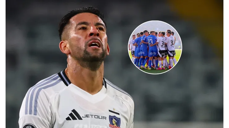 Mauricio Isla tuvo que ver el duelo entre la U y Colo Colo desde las tribunas.