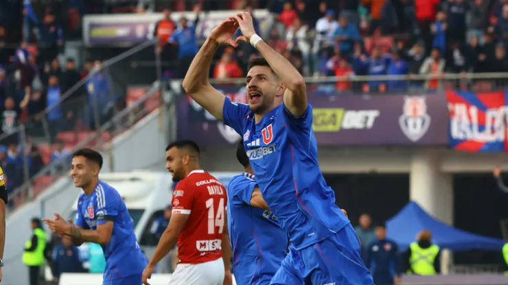 Lucas Di Yorio será titular en la U ante la Unión Española. (Foto: Photosport)