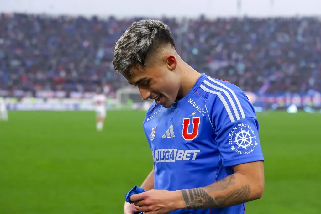 Lucas Assadi tuvo una gran actuación en la U frente a Unión Española. (Foto: Photosport)