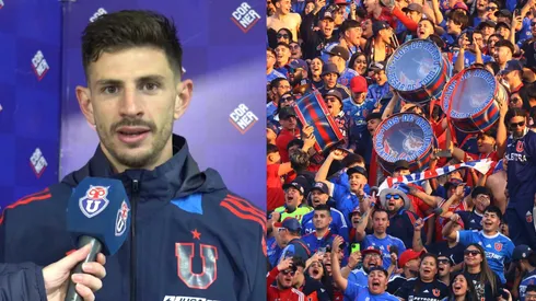 Di Yorio se tomó unos minutos para hablar del hincha de la U.