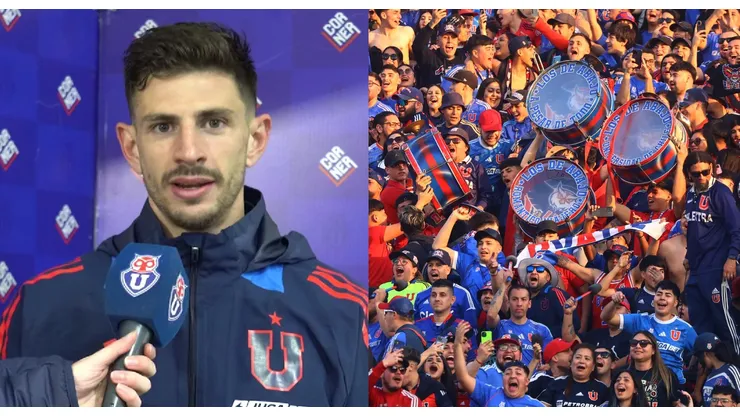 Di Yorio se tomó unos minutos para hablar del hincha de la U.