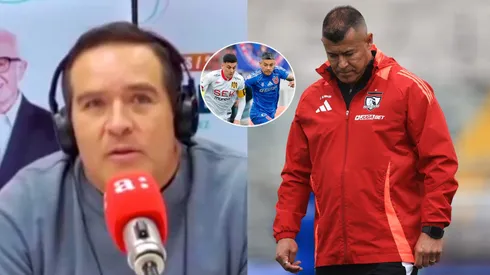 La incendiaria frase de Caamaño para Almirón en pleno partido de la U vs. Unión Española