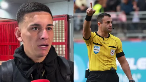 Pablo Aránguiz y la situación que vivió con el árbitro Diego Flores.