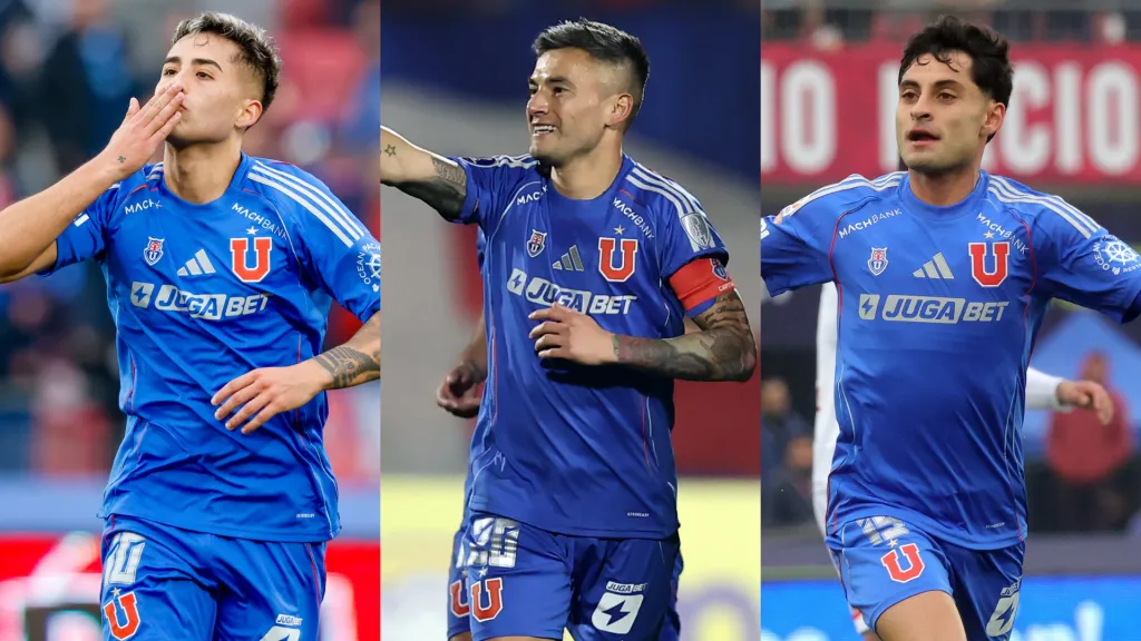 Tito Awad le puso nombre al tridente de oro de Universidad de Chile. (Créditos: Photosport)