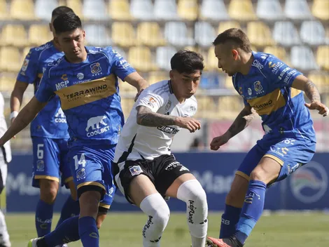 Otro empate: Colo Colo iguala ante Everton con polémico penal