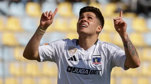 Víctor Felipe Méndez anotó el gol de Colo Colo ante Everton, pero fue cambiado en el segundo tiempo. (Foto: Photosport)