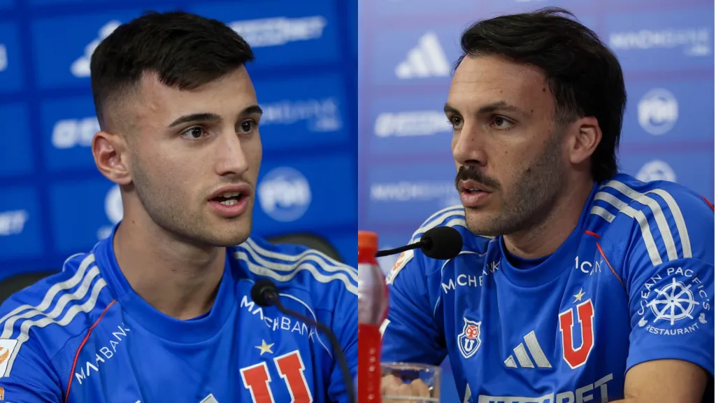 Felipe Salomoni y Sebastián Rodríguez ya han sumado minutos con Universidad de Chile.