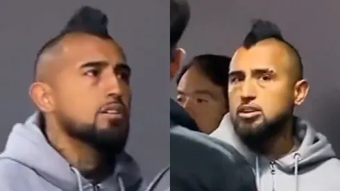 Arturo Vidal desató su furia contra el juez del partido de Everton vs. Colo Colo.