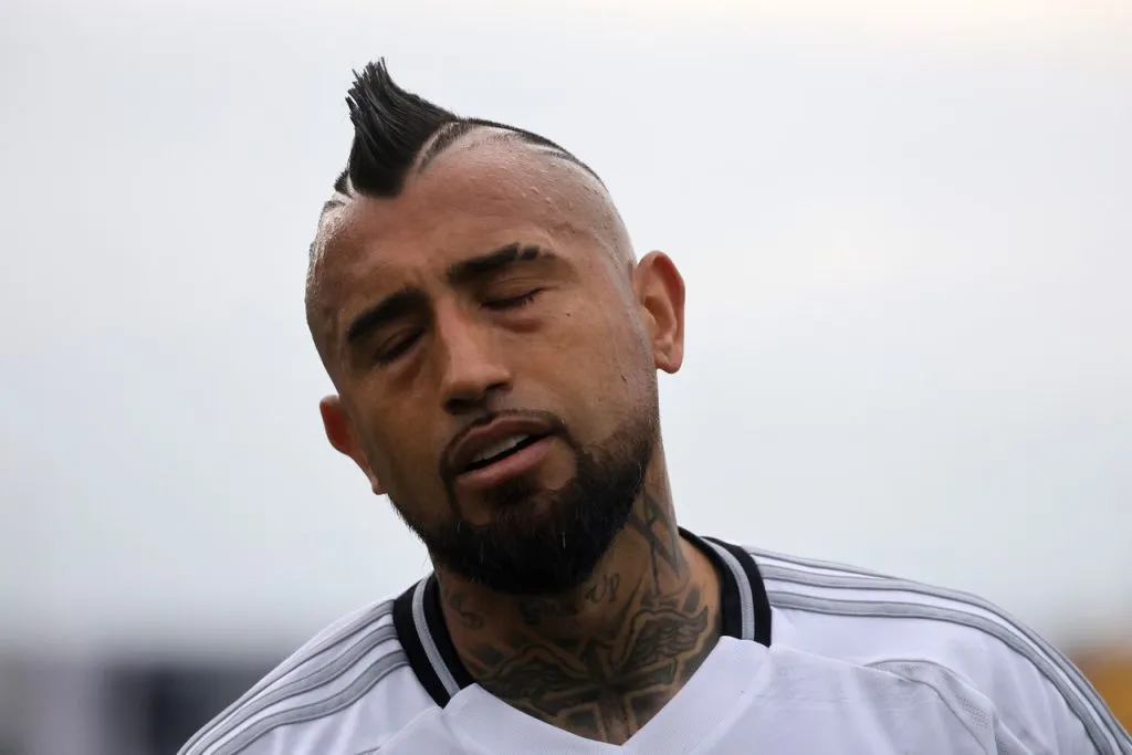 ¿Vidal sancionado? | Foto: Photosport