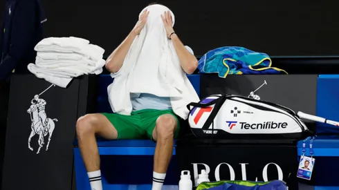 El ruso Daniil Medvedev ha vivido una temporada para el olvido (Getty Images).