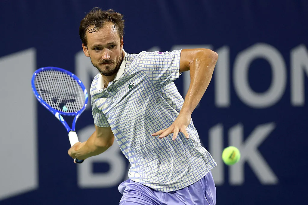 Medeved cayó en tercera ronda en Toronto y dijo adiós en segunda ronda en Cincinnati (Getty Images).
