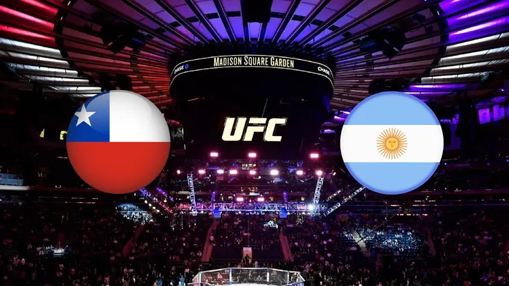 Chile y Argentina se verán las caras en UFC Brasil.