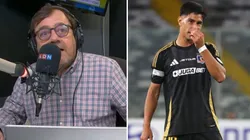 Danilo Díaz defiende a Salomón Rodríguez en Colo Colo