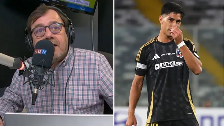 Danilo Díaz defiende a Salomón Rodríguez en Colo Colo
