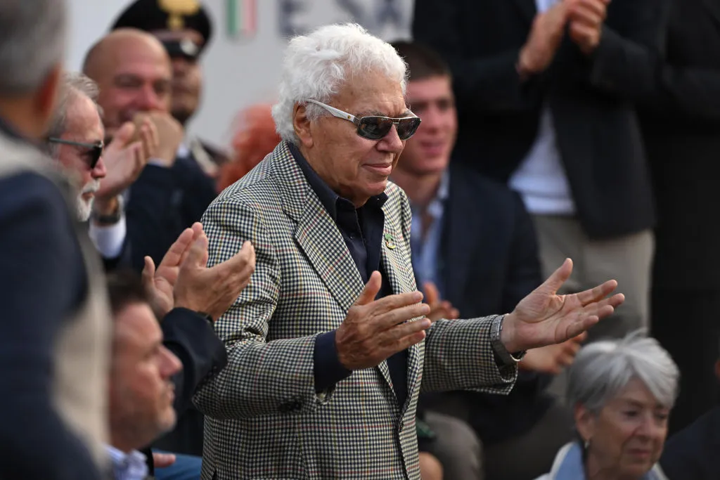 La exestrella del tenis italiano Nicola Pietrangeli recibe una ovación en el Foro Itálico del Masters 1000 de Roma (Getty Images).