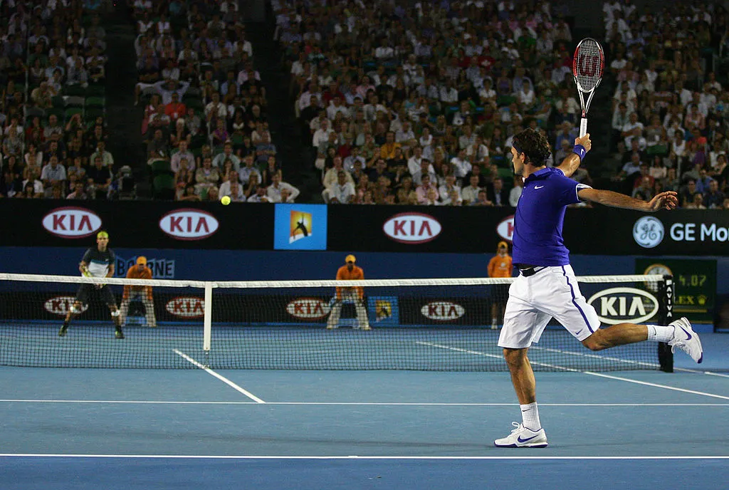 La final de Australia 2009, otro enfrentamiento épico entre Federer y Nadal (Getty Images).