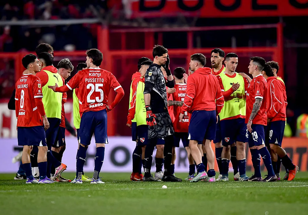 Independiente viene de empatar sin goles ante River Plate en Argentina (Getty Images).