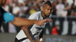 Arturo Vidal asegura que mientras siga vigente nunca se negará a defender los colores de La Roja (Photosport).