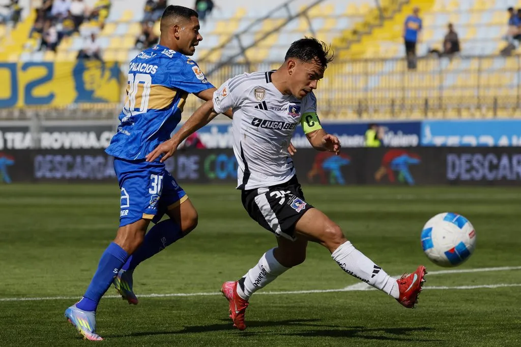 Vicente Pizarro viene de ser el capitán de Colo Colo en el empate 1-1 ante Everton. (Foto: Andrés Pina/Photosport)