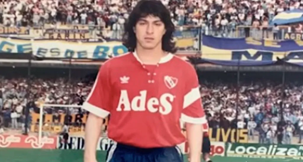 Un joven Daniel Garnero en su paso por Independiente | FOTO: Archivo