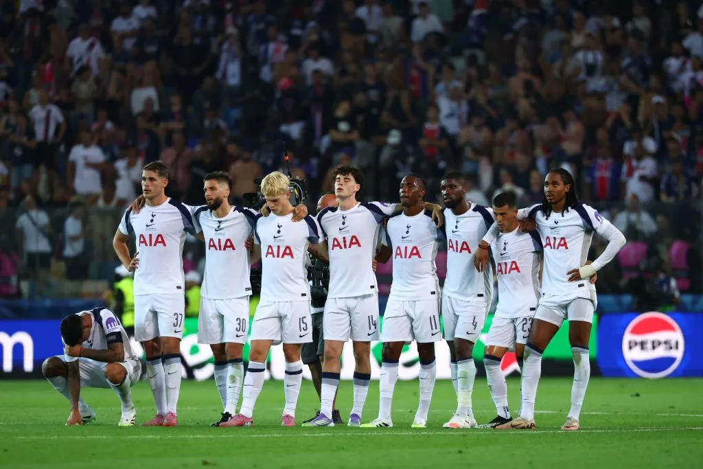 El Tottenham Hotspur rozó su primera UEFA Super Cup. (Foto: Francesco Scaccianoce/Getty Images)
