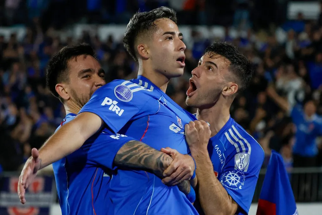 Lucas Assadi marcó el único gol azul ante Independiente.