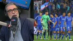 Pancho Mouat destacó la actuación de un futbolista azul.