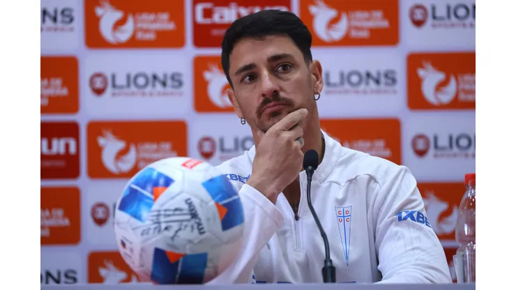 Fernando Zampedri se toma con calma el partido de este fin de semana contra Colo Colo.