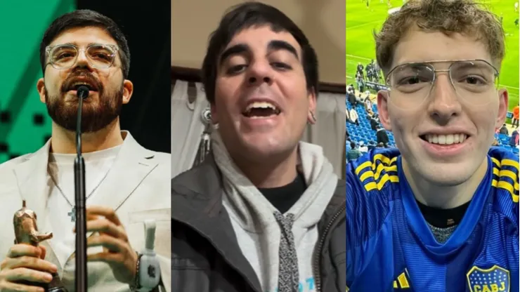 Influencers argentinos se dan vuelta la chaqueta con la U y Colo Colo.