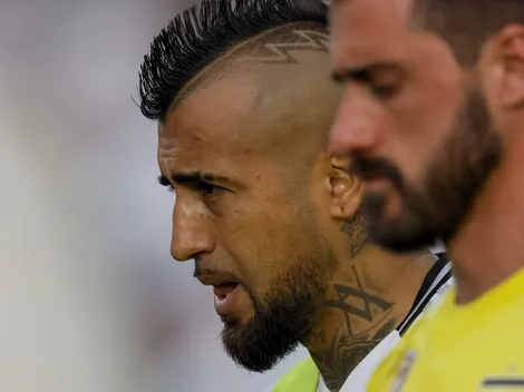 FOTO| La desoladora imagen de Vidal tras la durísima caída de Colo Colo