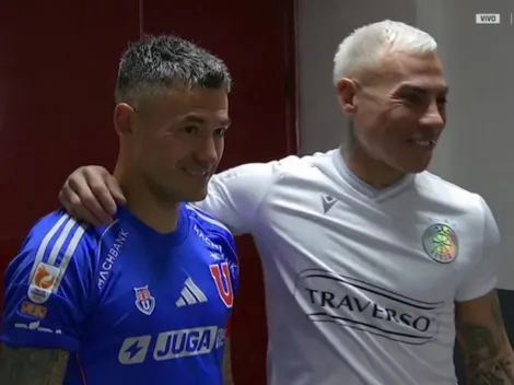 Video: Vargas y Aránguiz protagonizan emotivo abrazo