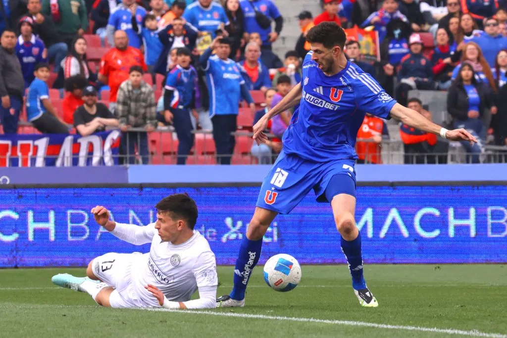 Lucas Di Yorio es el centrodelantero titular de la U para jugar el Superclásico.