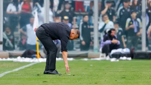 Jorge Almirón dijo adiós a Colo Colo ¿Y ahora quién? (Photosport).
