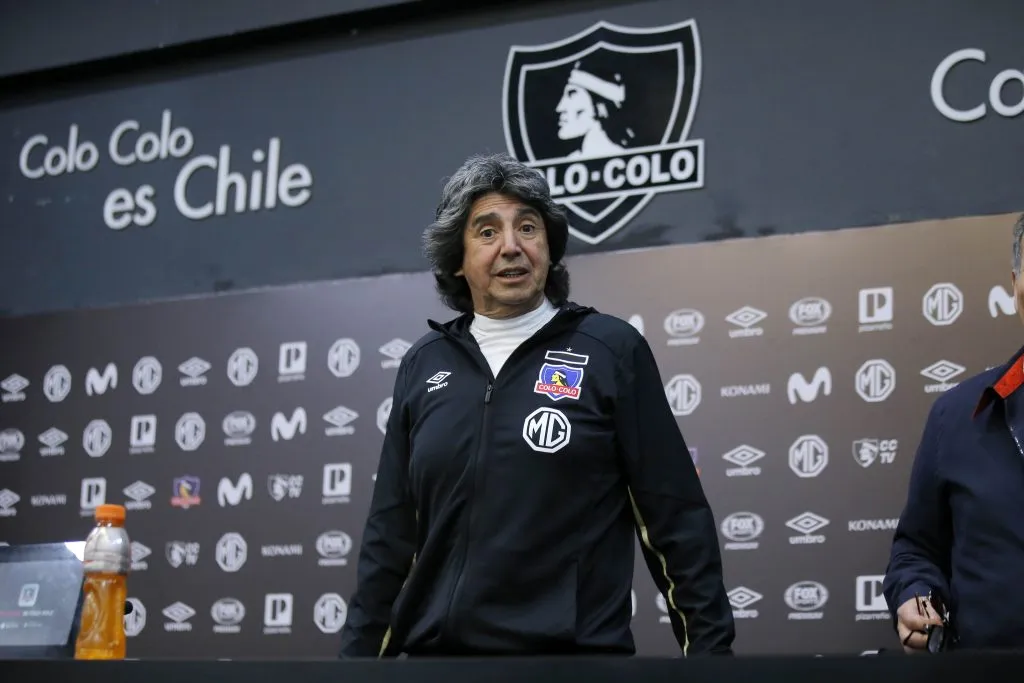 Lizardo Garrido lleva varios años a cargo de la captación de jóvenes talentos en Colo Colo. (Foto: Javier Torres/Photosport)