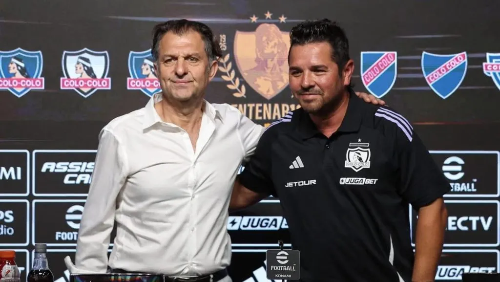 Héctor Tapia desde febrero que es el gerente del fútbol formativo de Colo Colo. (Foto: @colocolofutboljoven)