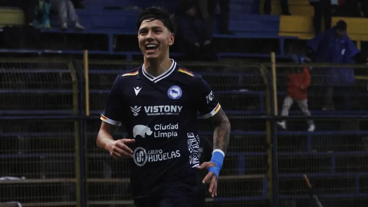 Fernando Osorio Sanguinetti convirtió su primer gol profesional: pertenece a Universidad de Chile.