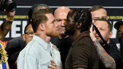 Canelo Álvarez se mide este fin de semana ante Terence Crawford (Photo by David Becker/Getty Images for Netflix)