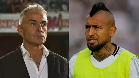 Juvenal Olmos aconseja a Arturo Vidal.