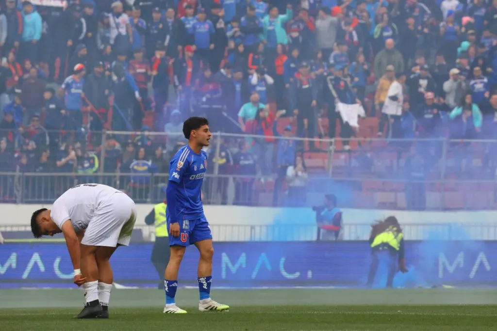 Maza dio a conocer este problema en el Estadio Nacional | Foto: Photosport