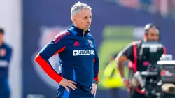 Gustavo Álvarez espera a Gabriel Castellón.