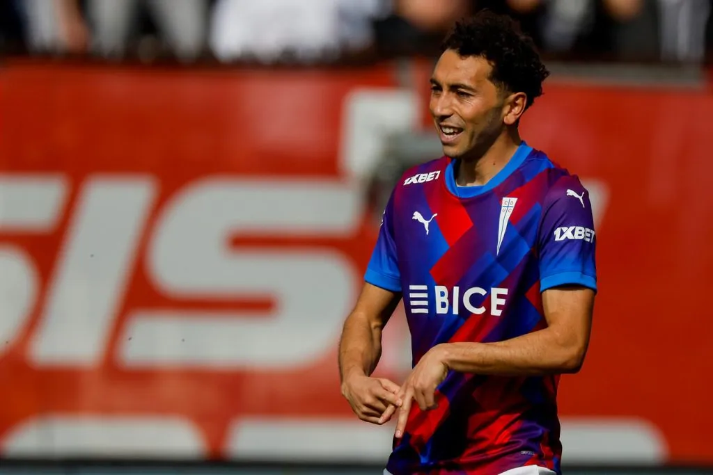 Cuevas sería baja en la UC | Foto: Photosport