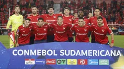 La formación de Independiente ante Universidad de Chile