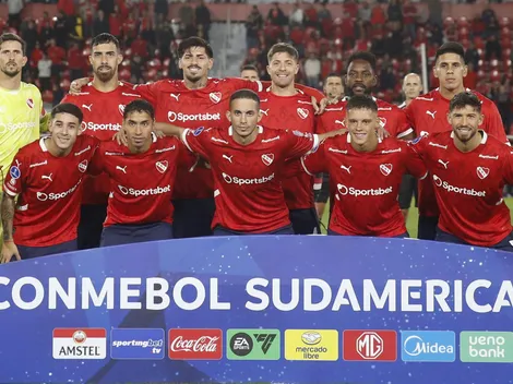 La formación de Independiente para enfrentarse ante la U