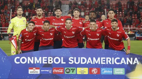 La formación de Independiente ante Universidad de Chile